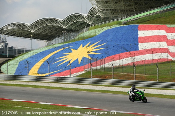 Kawasaki ZX-10R à Sepang