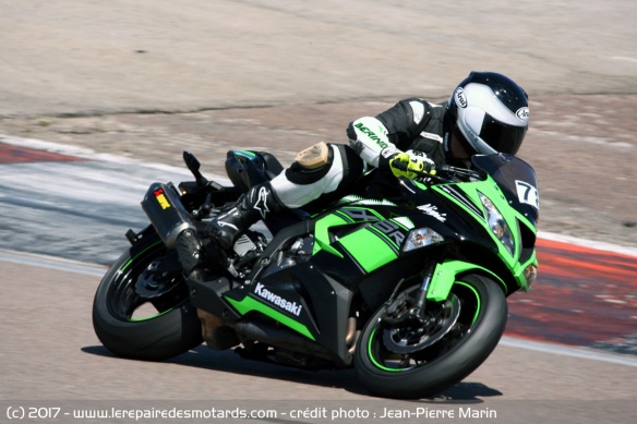 Essai Kawasaki ZX-6R sur circuit