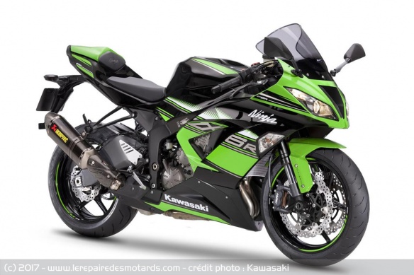 Essai de la Kawasaki ZX-6R 636 Performance