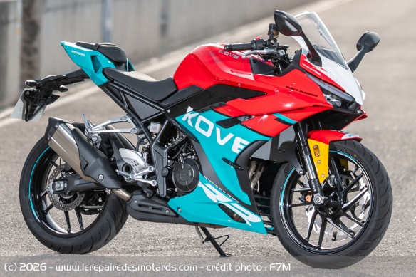 La sportive Kove 350RR