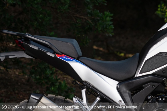 La selle de la Kove 625X Pro
