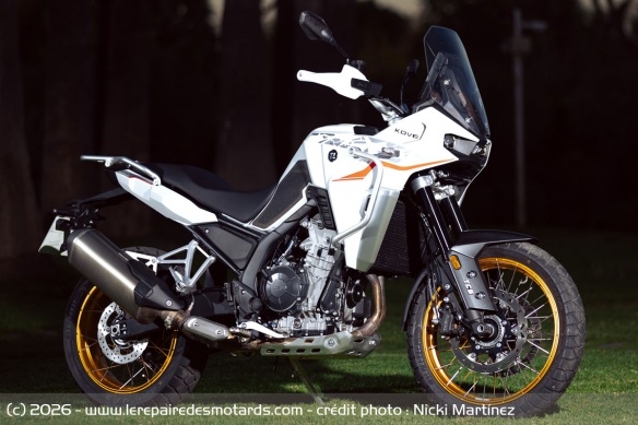 Essai du trail Kove 800X GT