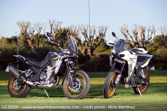 D&eacute;clin&eacute;e dans 2 coloris, la 800X GT est vendue 8.799 euros