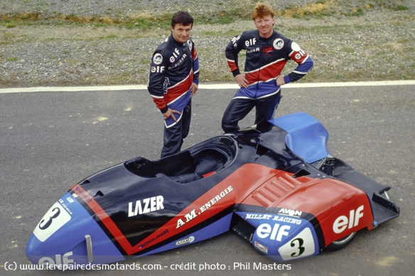 Alain Michel et Simon Birchall lors de cette année 1990