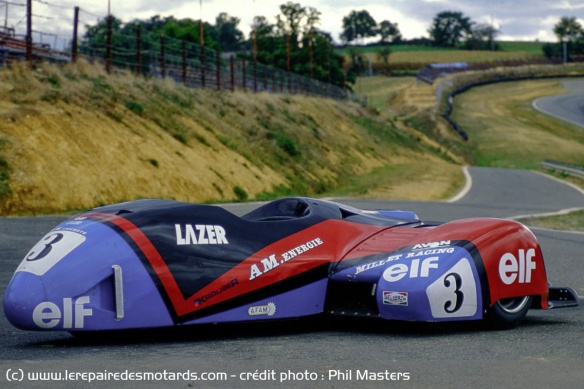 Essai du sidecar LCR-Krauser d'Alain Michel