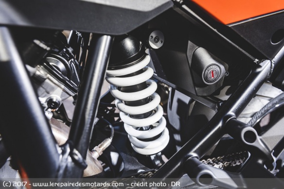 Amortisseur de la KTM 1090 Adventure