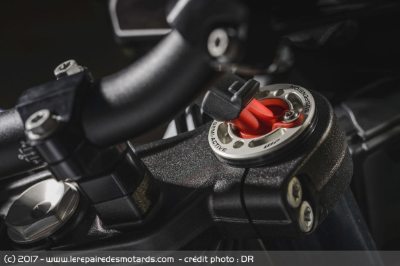 Réglage de la fourche de la KTM 1290 Super Adventure S