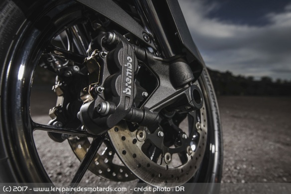 Frein avant de la KTM 1290 Super Adventure S