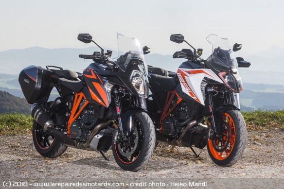 La 1290 GT 2016-2018 et le millésime 2019
