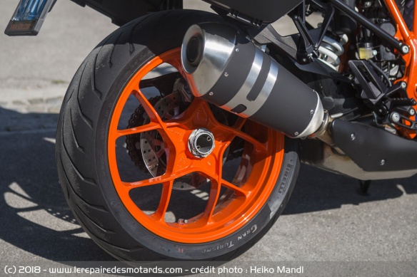 Silencieux de la KTM 1290 Super Duke GT