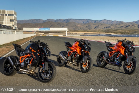 Les coloris et accessoirisation de la KTM 1390 Super Duke R
