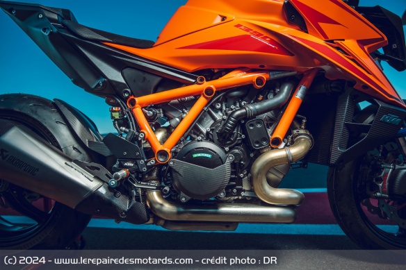 Le moteur de la KTM 1390 Super Duke R