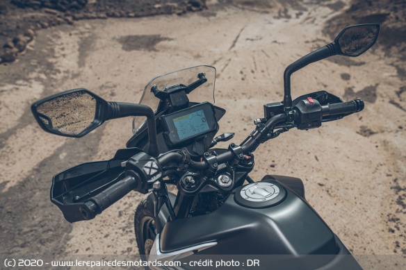 L'ergonomie de la KTM 390 Adventure