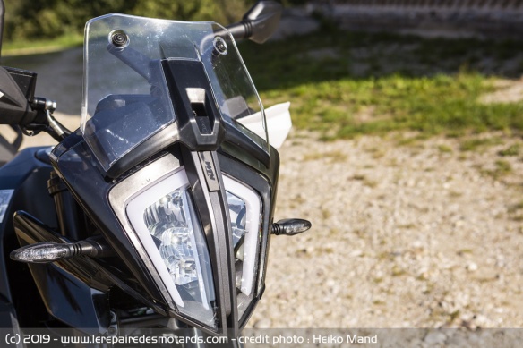 Phare à LED de la KTM 390 Adventure
