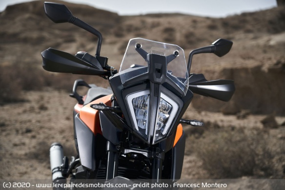 Phare à LED de la KTM 390 Adventure