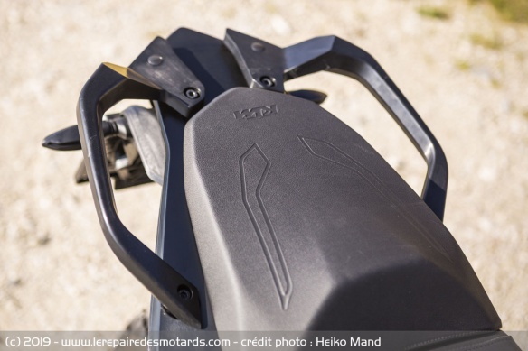 Selle de la KTM 390 Adventure