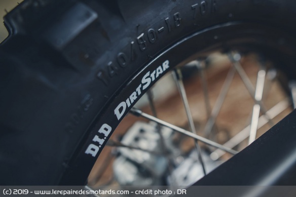 La jante de la KTM 690 Enduro R