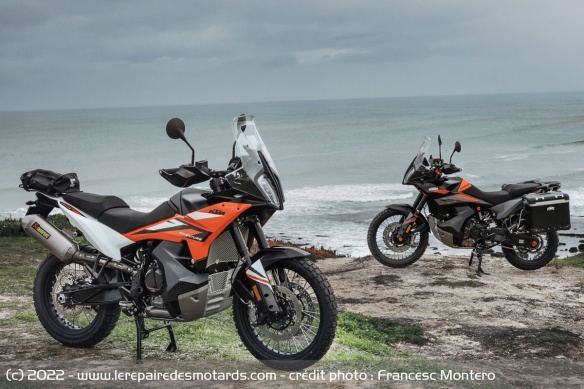 Noir ou orange, l'Autrichienne se décline dans deux coloris