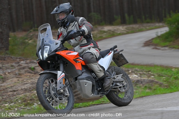 Essai de la KTM 890 Adventure en ville