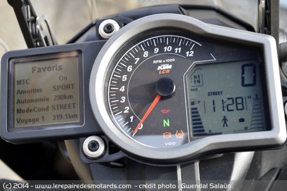 Compteur KTM 1190 Adventure 