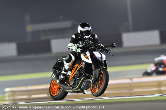 Cet essai à Losail était l'occasion de rouler de nuit