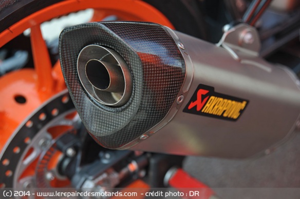 Echappement KTM Duke 390 Cup