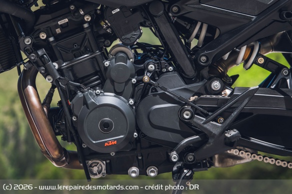 Il faut passer par le Tech Pack pour b&eacute;n&eacute;ficier du quickshifter bidirectionnel