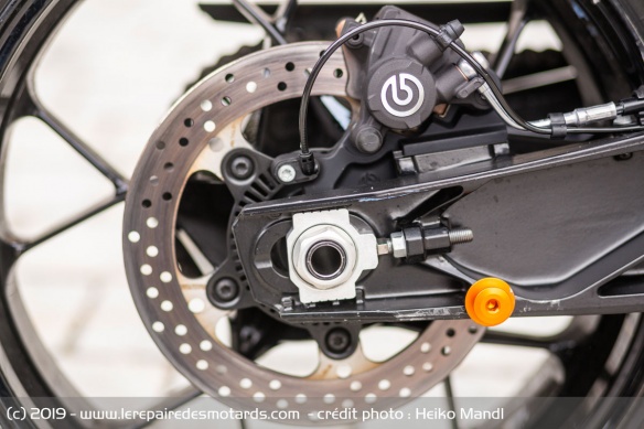L'ensemble proposé par Brembo assure un très bon freinage