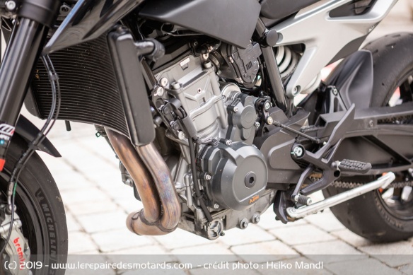 Le quickshifter+ up/down est disponible en option