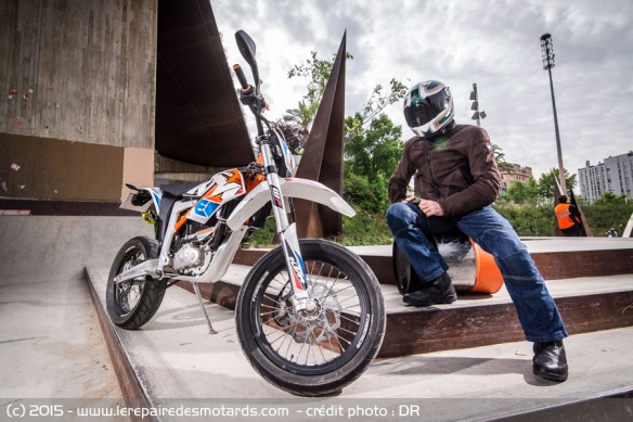 Essai KTM Freeride E-SM et motard