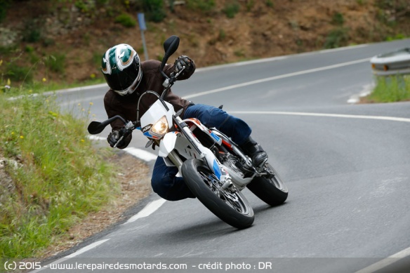 Essai KTM Freeride E-SM sur route