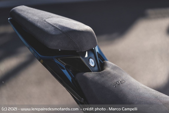 La selle de la KTM RC 390