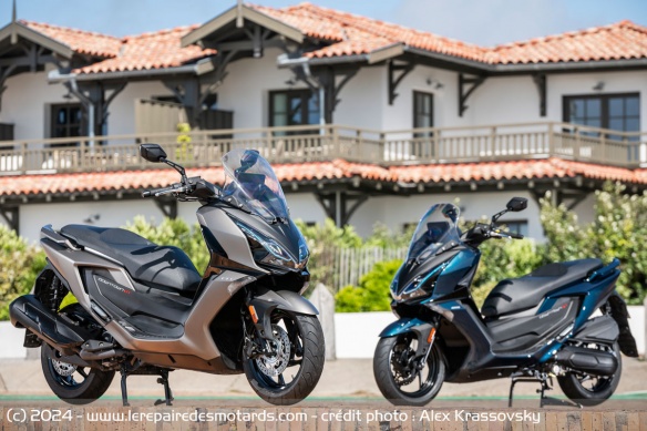 Le Kymco Downtown GT 350 s'affiche sous la barre des 6.000 euros