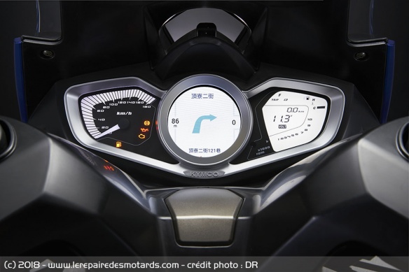 Compteur du Kymco XCiting S 400i