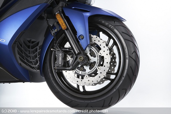 Frein avant du Kymco XCiting S 400i