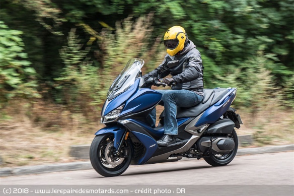 Essai dynamique du Kymco XCiting S 400i