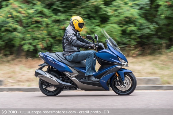Essai du Kymco XCiting S 400i sur route