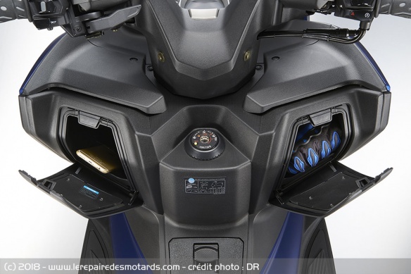 Rangements du Kymco XCiting S 400i