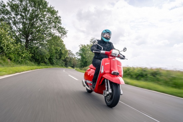 Essai du scooter Lambretta G350