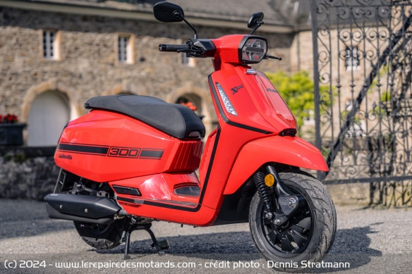 Essai du scooter Lambretta X300