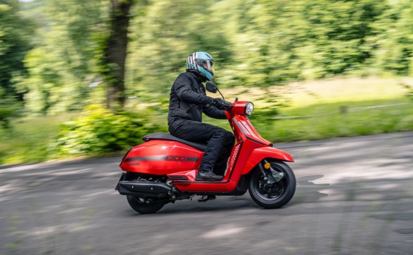 Essai des scooters Lambretta X300 et X125 - Crédit photo : Dennis Stratmann