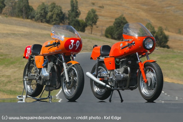 La Laverda 915 SFC et la 750 SFC d'origine
