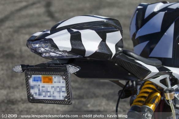 Boucle arrière de cadre du prototype Lightning Strike