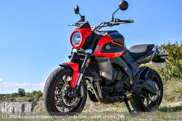 Essai du roadster Mash FR 750