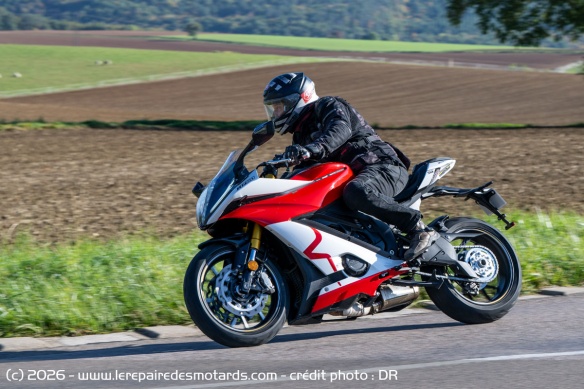 Essai de la sportive Mash K750