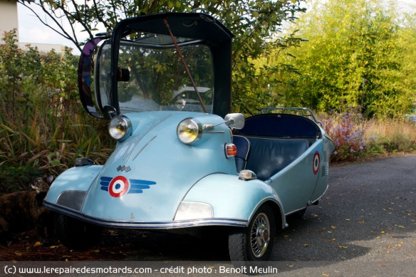 Le Messerschmitt KR 200 ouvert