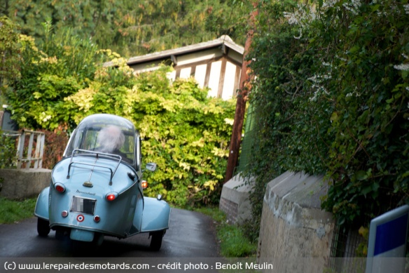 Essai du Messerschmitt KR 200 en ville