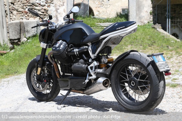 Si Moto Guzzi a arrêté la Griso, MPC continue de fournir des kits pour transformer sa machine en Scighera