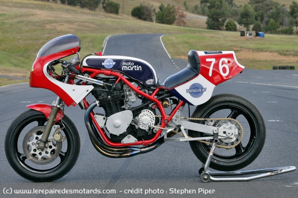 La Moto Martin Kawasaki 1230 sans carénage