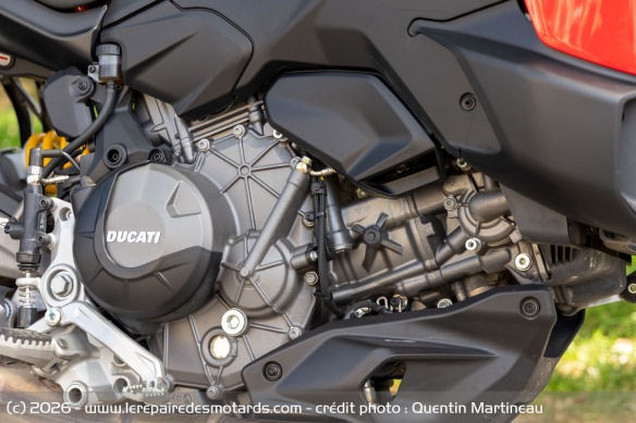 Le moteur bicylindre Ducati Multistrada V2 S